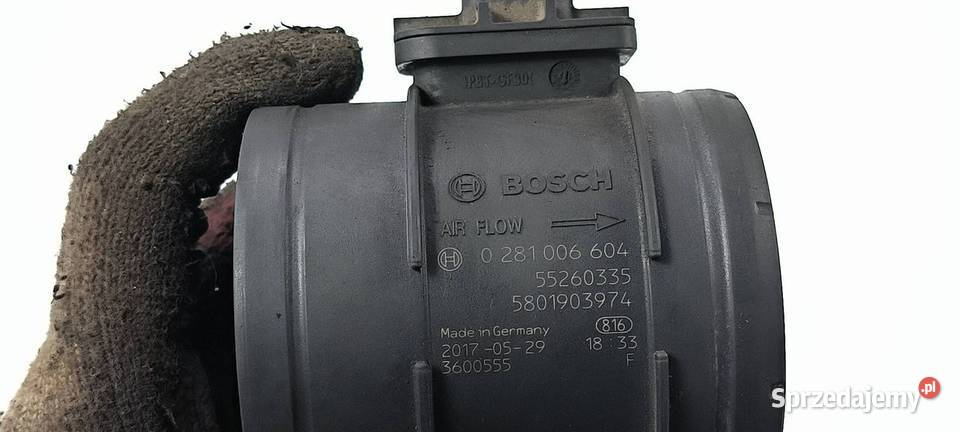 PRZEPŁYWOMIERZ IVECO DAILY 35S18 0281006604 osobowe Lipno