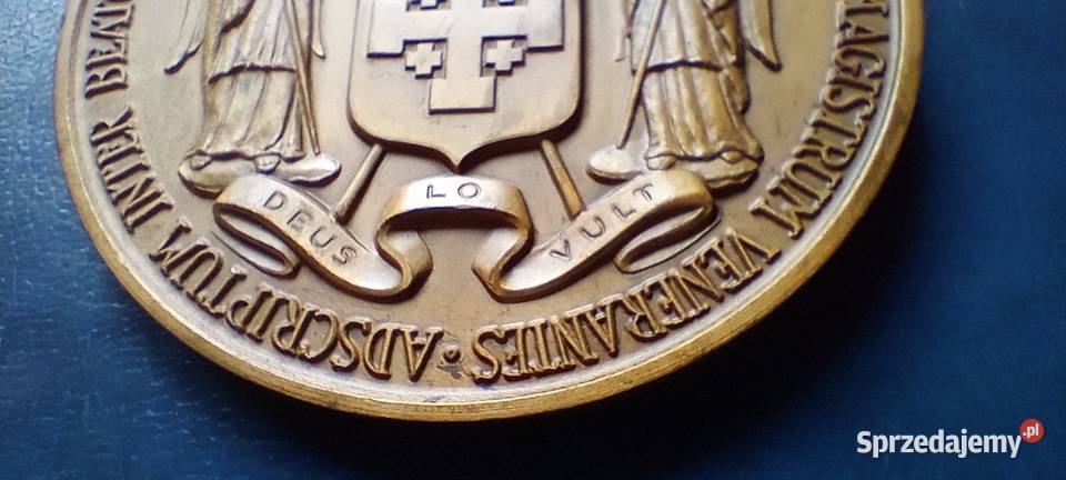 Stare monety Medal Pius X Chrzest Święty Lesko