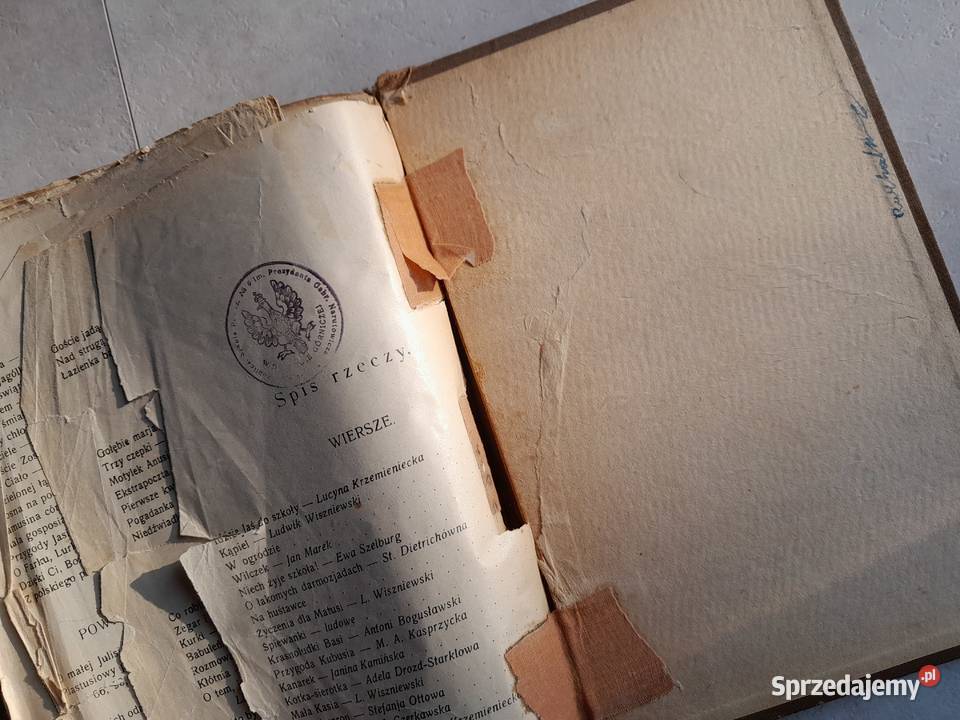 Stary przedwojenny tygodnik dzieci Płomyczek Antykwariat śląskie Dąbrowa Górnicza sprzedam