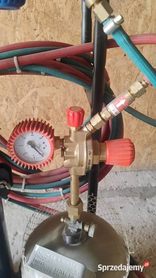 Zestaw do spawania cięcia gazem Łaszczów