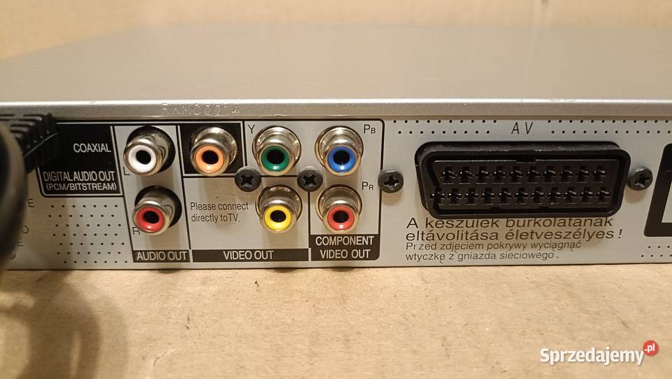 PANASONIC DVDS33 odtwarzacz bez pilota Poznań
