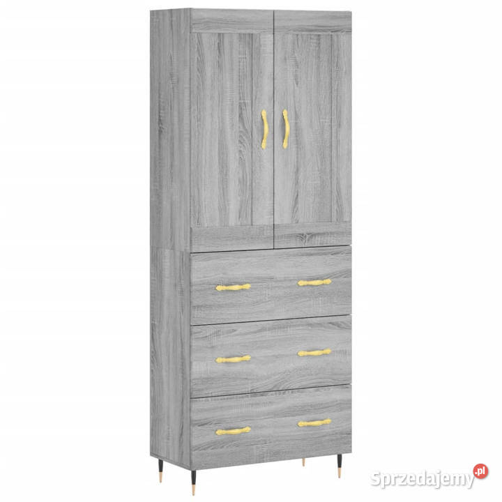 Witrynka szary dąb sonoma 695x34x180 materiał Warszawa sprzedam