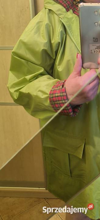 Kurtka przeciwdeszczowa kanarkowa Gdańsk