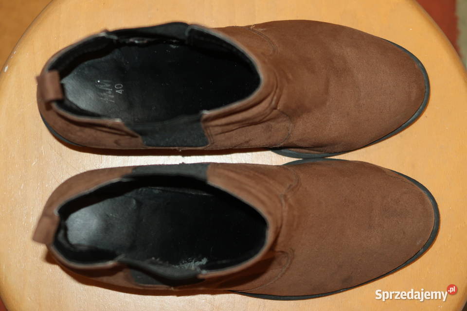 Damskie buty botki firmy HM 40 26cm Siedlce