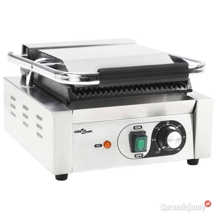 Grill do panini żebrowany stal nierdzewna 1800 W Pozostałe Warszawa