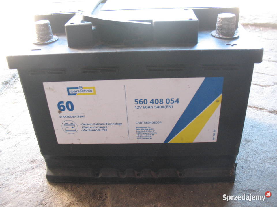 akumulator 12V 60Ah 540A Lublin