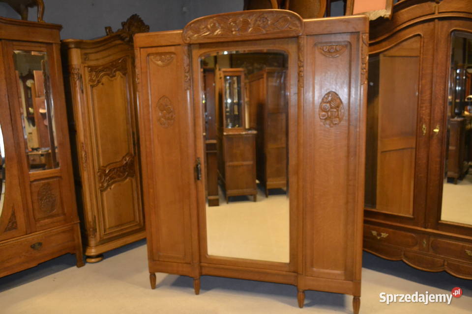 szafa artdeco 1930 francja dąb Będzin