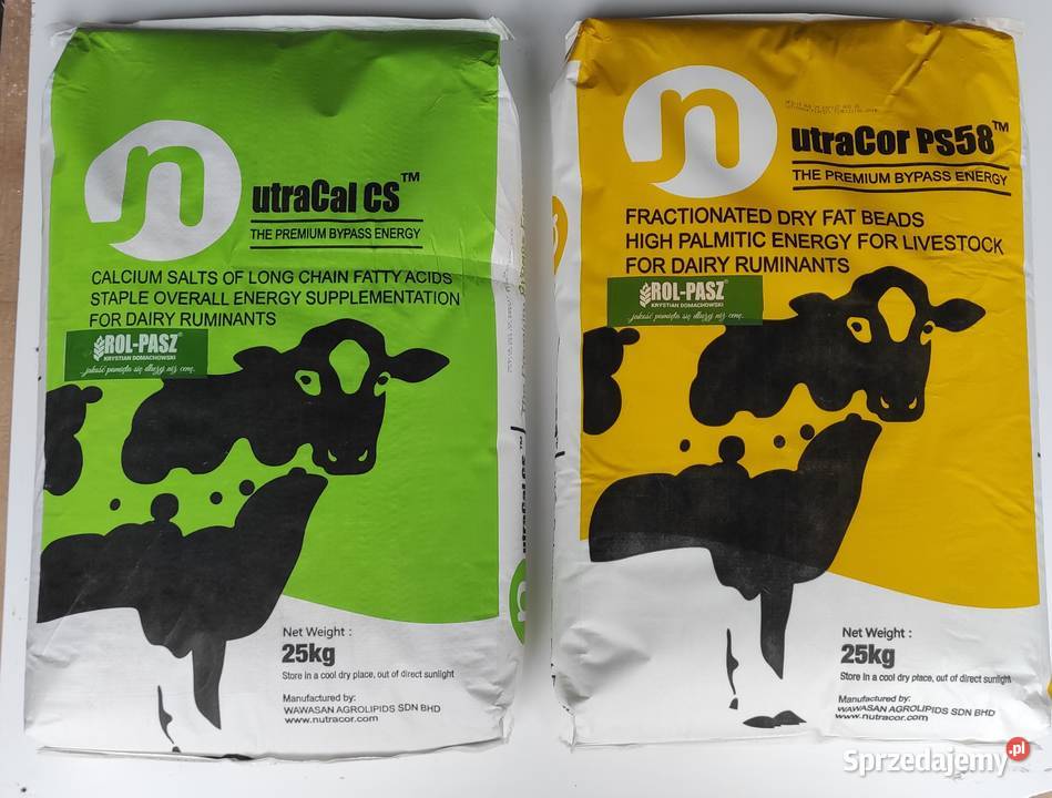 NUTRACAL CS tłuszcz chroniony krów na bazie Strzelce Wielkie