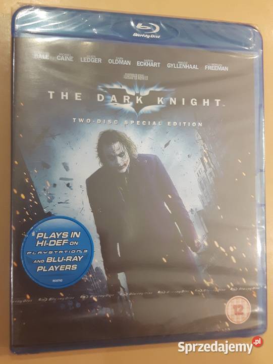 The Dark Knight Mroczny rycerz 2 x BluRay fantasy Filmy sprzedam
