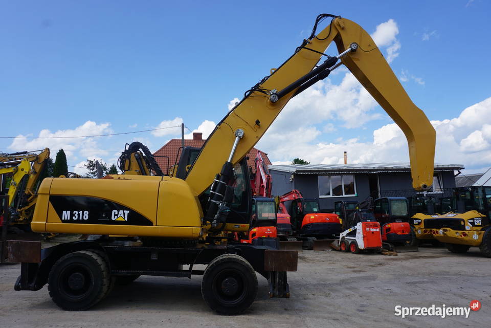 Koparka kołowa CAT M 318D MH 2014 świętokrzyskie sprzedam