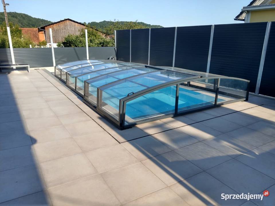 Zadaszenie basenowe 370 x 650 x 80 System Covers Szydłowiec