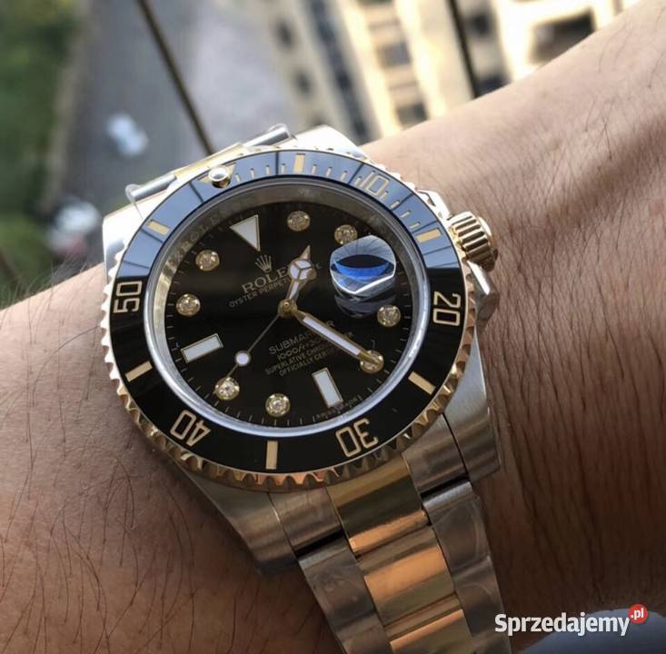 Zegarek Rolex Submariner Date Gold Silver Kraków