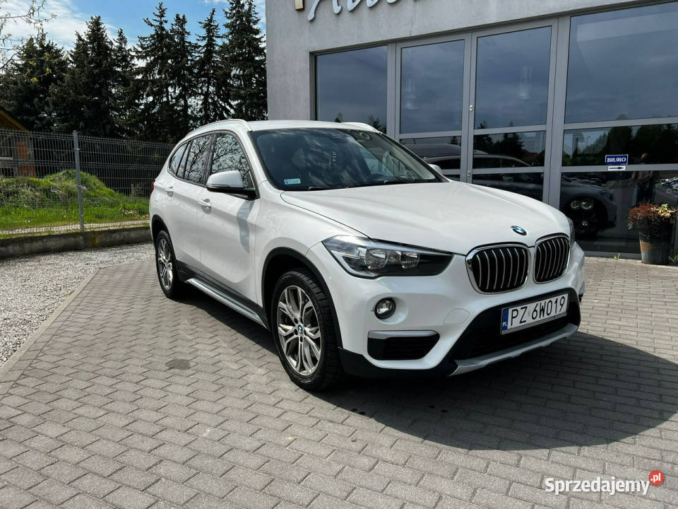 BMW X1 X1 sDrive18d Automat II F48 2015 aluminiowe felgi wielkopolskie Baranowo sprzedam