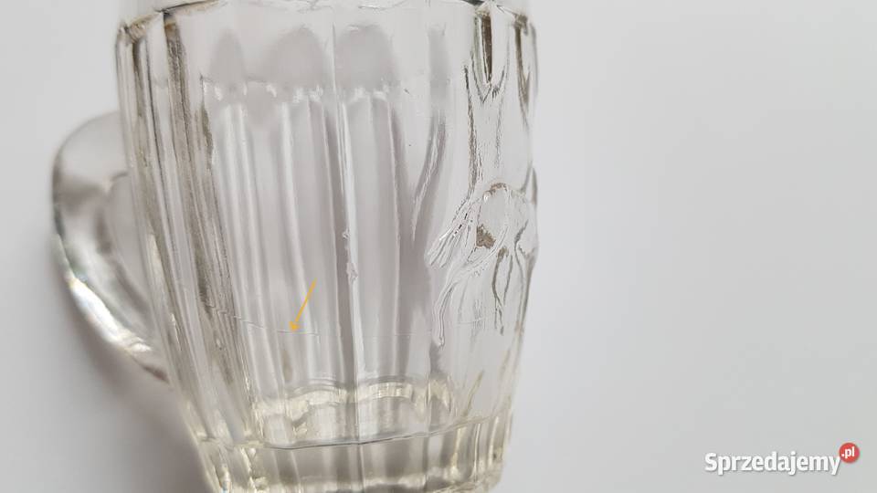 3x kufelek koń pies Ząbkowice stare szkło Porcelana i szkło Dąbrowa Górnicza sprzedam