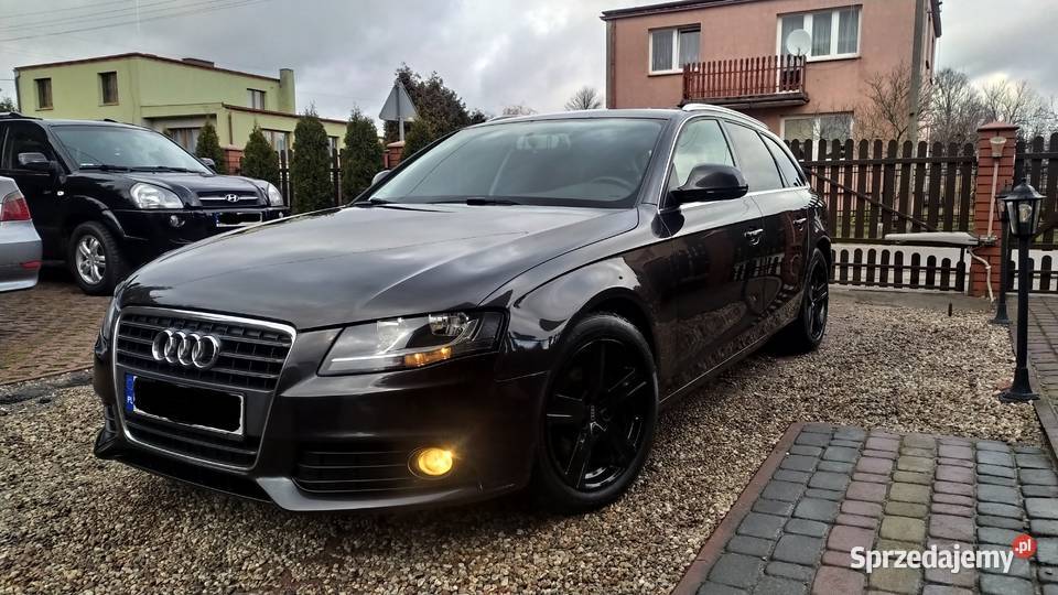 Audi A4 b8 20 TDI 2009r Alu Czarny Połysk manualna A4 Toruń