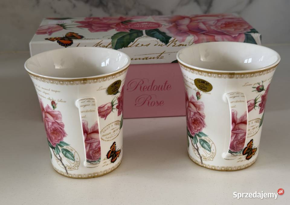 Zestaw kubki porcelanowe marki the Leonardo Łódź