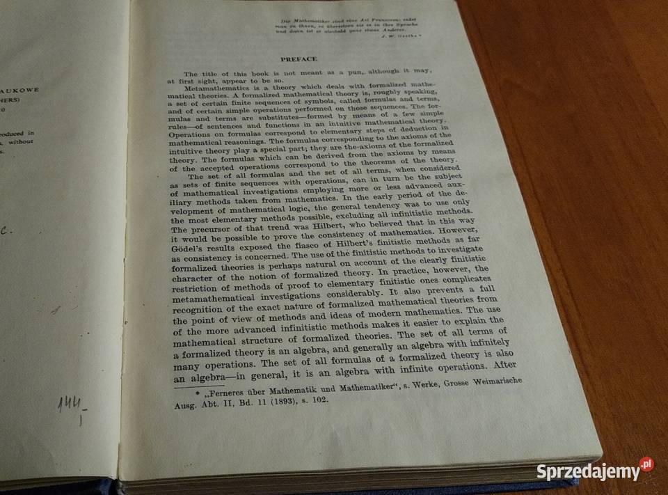 The mathematics of metamathematics Helena pomorskie