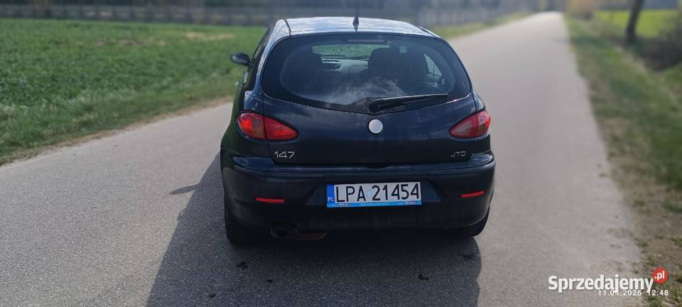 Afla Romeo 147 19 JTD 9 lat w jednych rękach Milanów