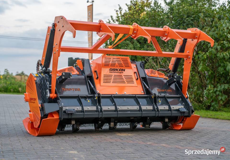 Mulczer leśny ORKAN R4 RAPTOR wgłębny frez stały małopolskie Celiny Przesławickie