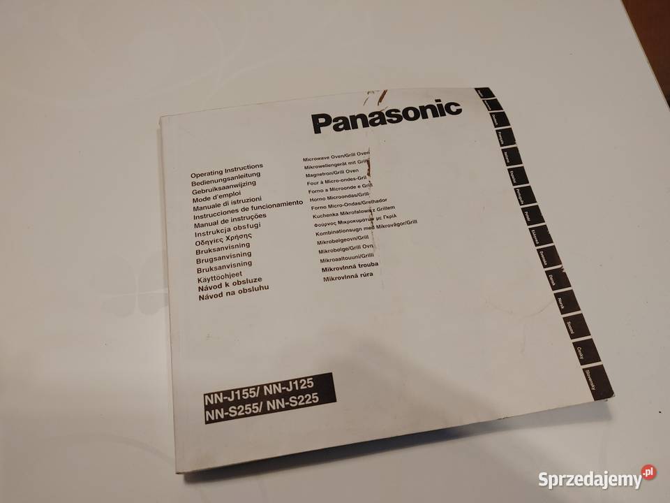 Panasonic NNJ125MB EPG mikrofalówka z grillem Kraków