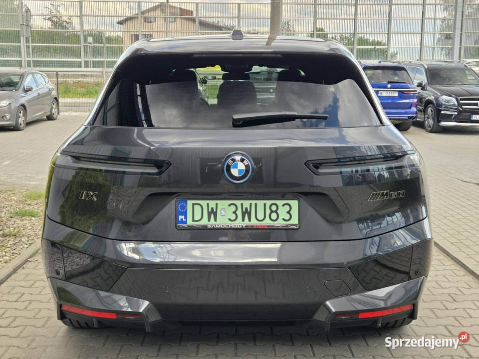 BMW iX M60 Przebieg 6800 Bezwypadkowy 1015 Nm Węgrzce