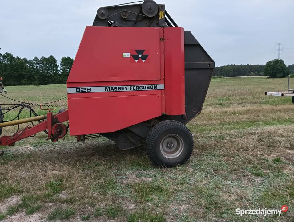 Prasa Massey Ferguson 828 Rolujące (belujące) łódzkie