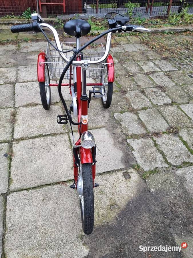 Rower tolek 3 kołowy rechabilitacyjny