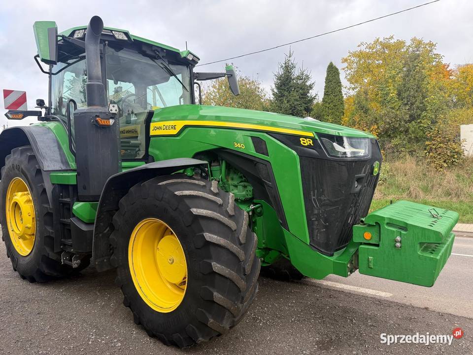 Ciągnik rolniczy John Deere 8R 340 skrzynia E23 Nowa Ruda