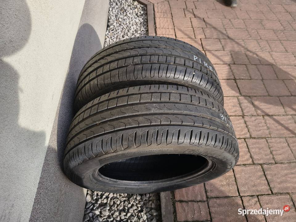 2 x Opona Letnia 20555 R16 Pirelli Cinturato P7 Samochodowe Dziecinów sprzedam
