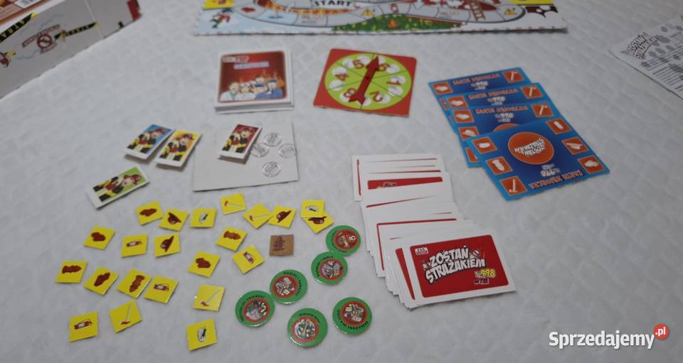 Zostań Strażakiem gra planszowa FAN Zabawka Czeladź