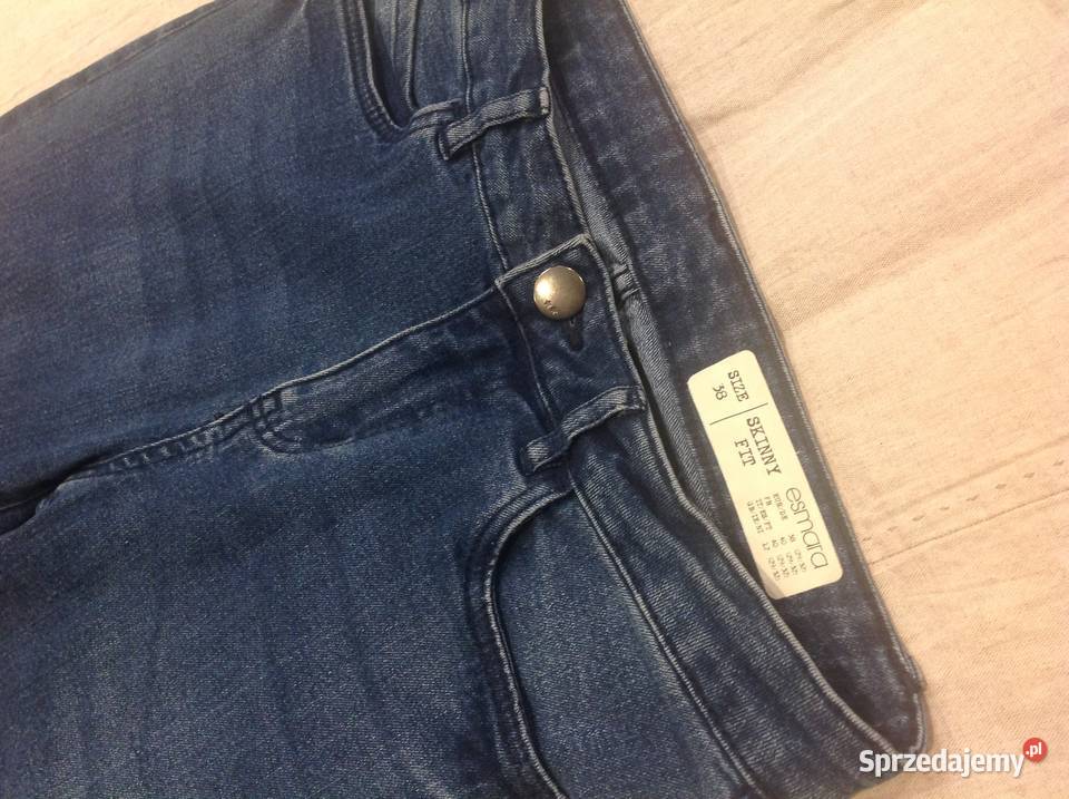 Spodnie Jeans Damskie ESMARA r M Wysoki Stan Spodnie lubuskie sprzedam