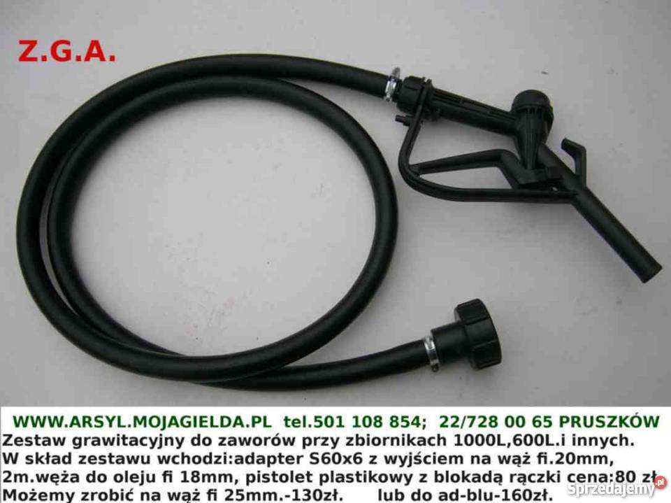 Zbiornik 1000 wylewka adapter do zbiornika Rolnictwo Pruszków