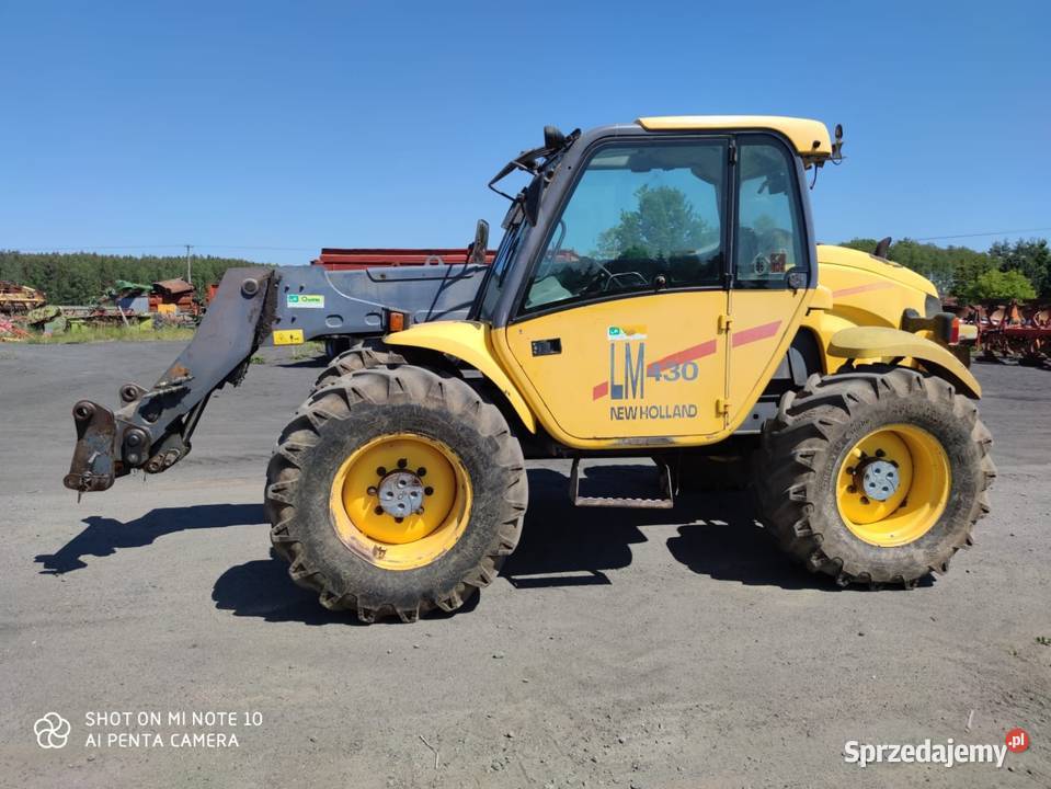 Ładowrka Teleskopowa Holland LM 430 7 m udzwig 3 pomorskie