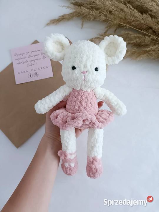 Maskotka mysz handmade Rzeszów