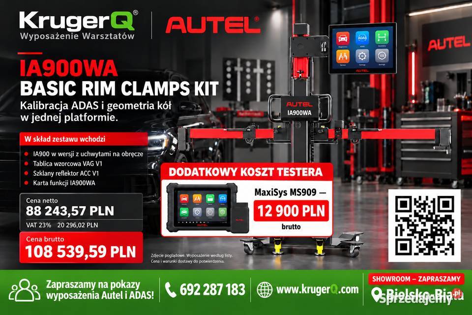 Autel IA900WA Basic RIM Clamps KIT AdasGeometria sprzedam