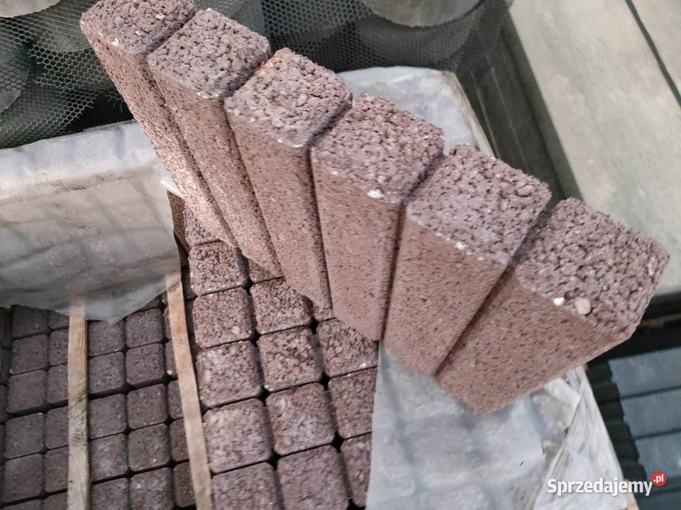 Obrzeże palisadowe paladio brąz Kostka brukowa Myślenice