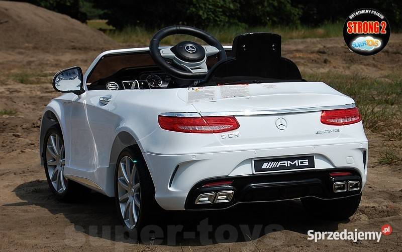 MERCEDES S63 AMG LICENCJA MIĘKKIE KOŁA EVA FULL Toruń