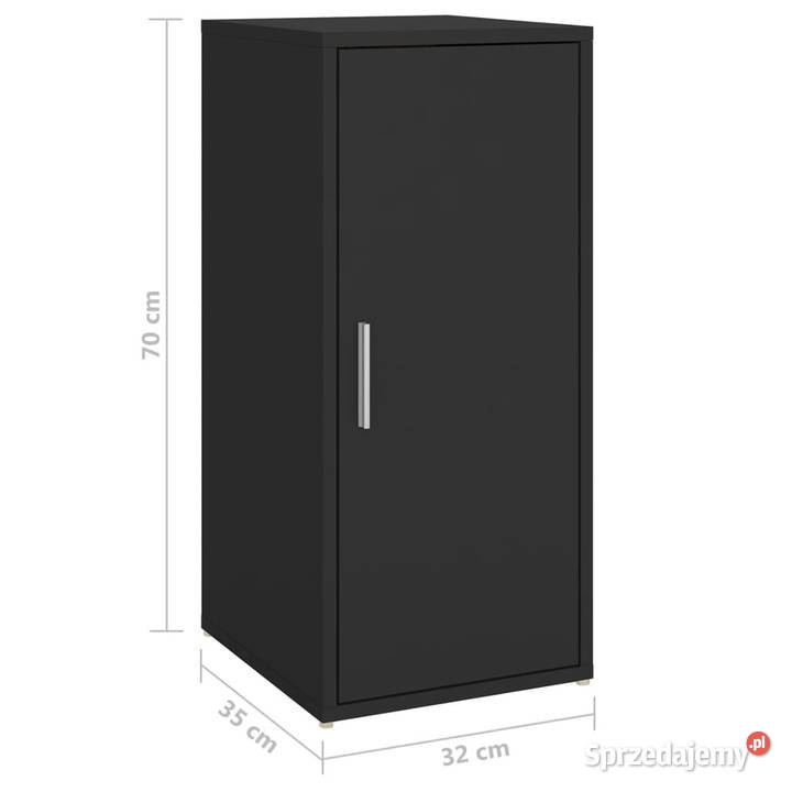 Szafka na buty czarna 32x35x70 materiał mazowieckie Warszawa
