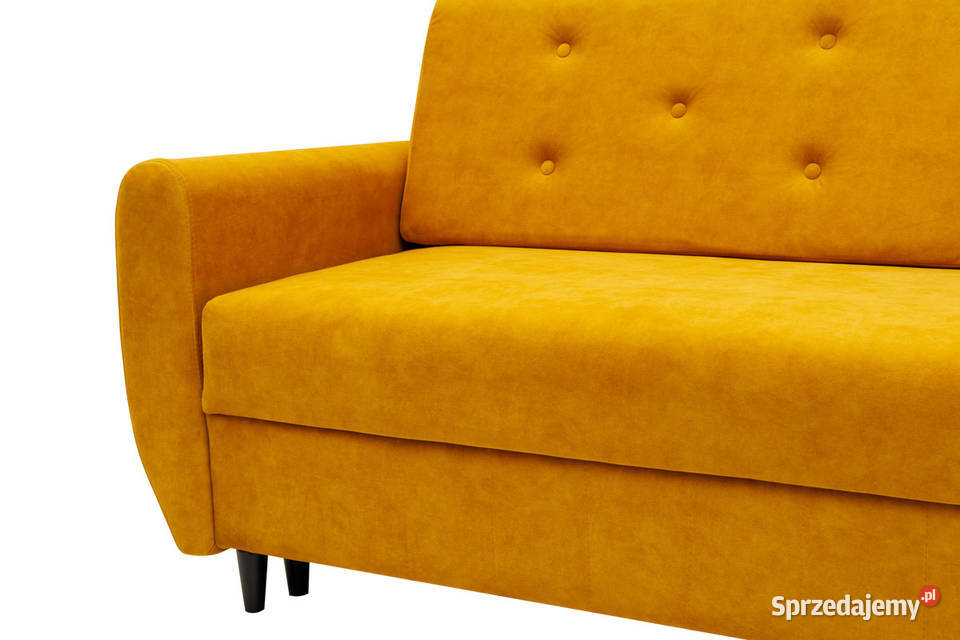 Kanapa Tapicerowana Złota Jadzia 225cm Dynów