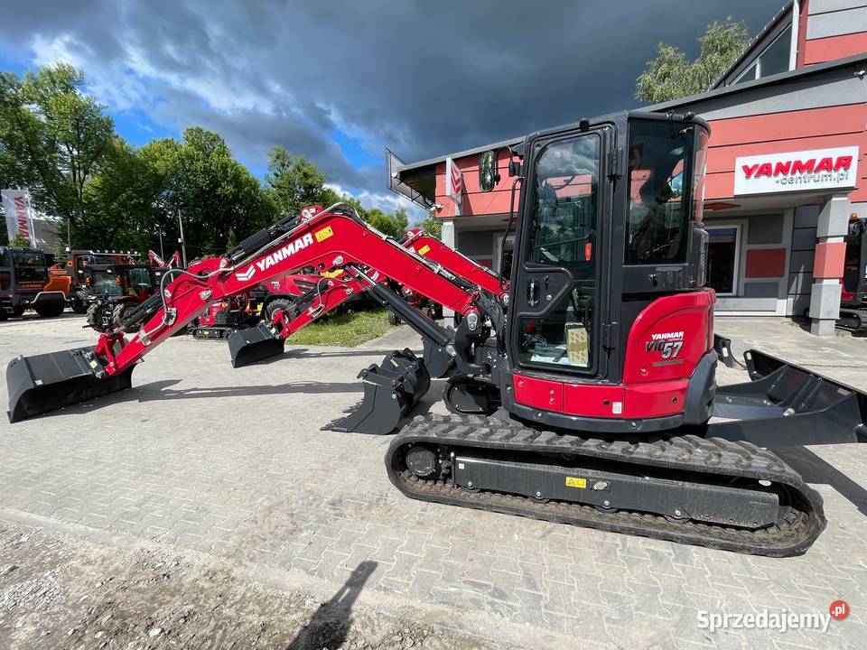 MINIKOPARKA YANMAR ViO576B 57 TONY RĘKILEASING Dodatkowy osprzęt Warszawa