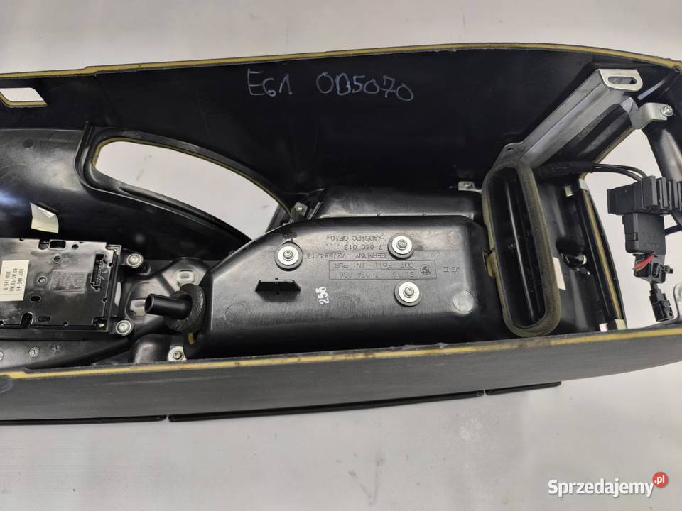 TUNEL ŚRODKOWY PODŁOKIETNIK BMW E61 7034086