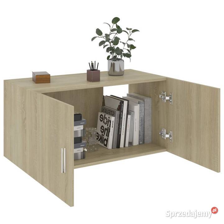 vidaXL Szafka ścienna dąb sonoma 80x39x40 Pozostałe mazowieckie Warszawa
