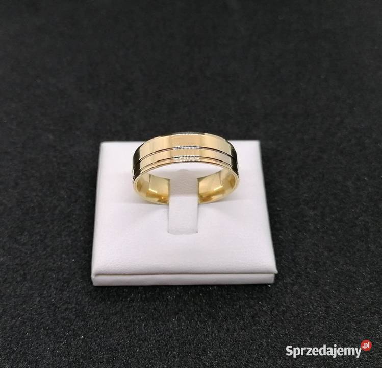 Złota obrączka próby 585 478g Rozmiar 33 złoto Elbląg