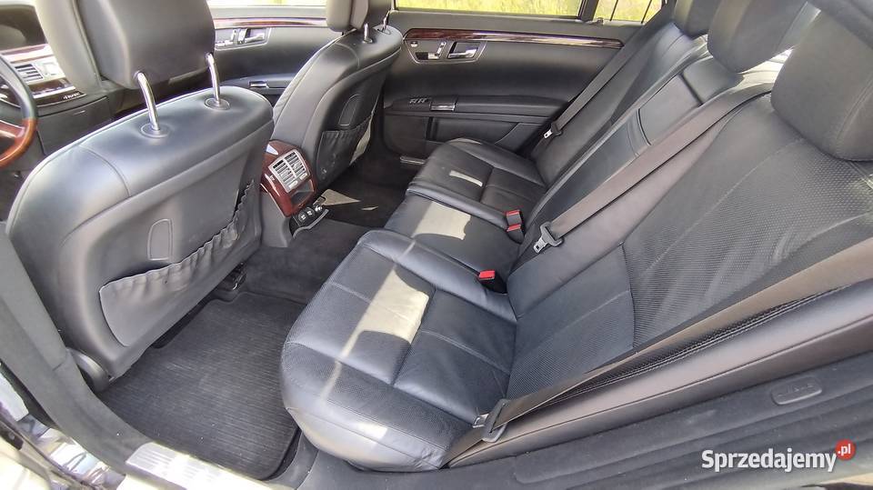 Salon Polska Mercedes S klasa 47 V8 340 2007 59s 351000km Sośnicowice sprzedam