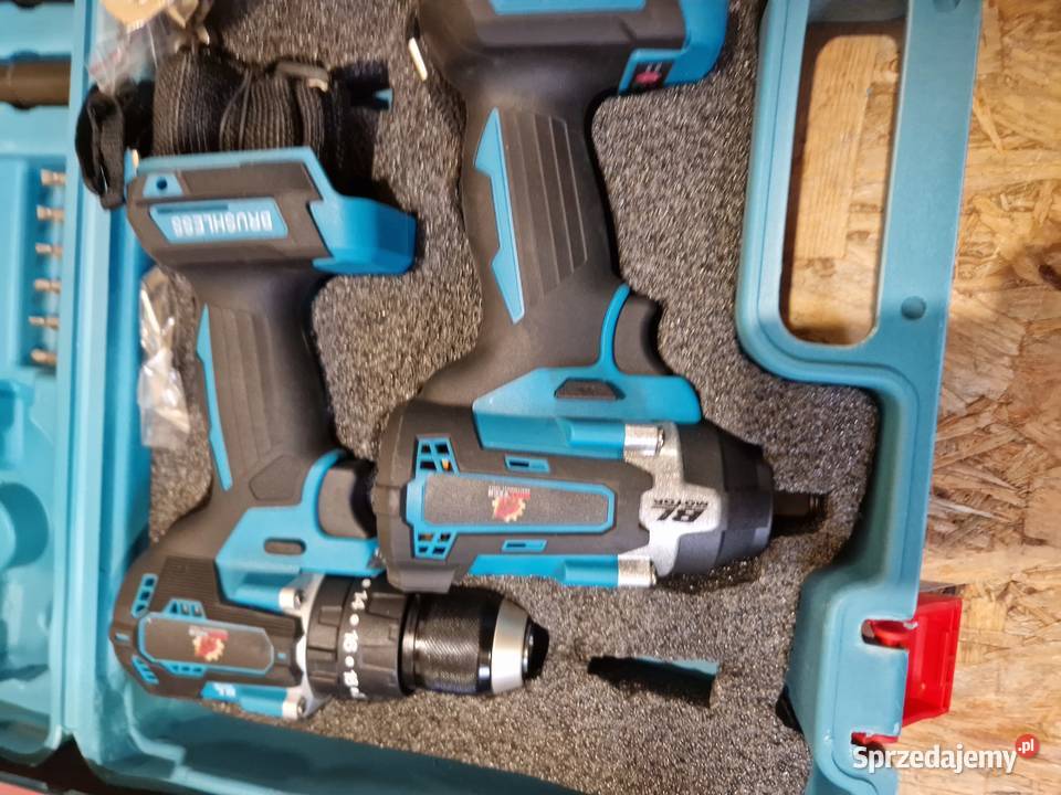 Zestaw narzędzi aku WKRĘTARKA KLUCZ UDAROWY wielkopolskie Głogowa