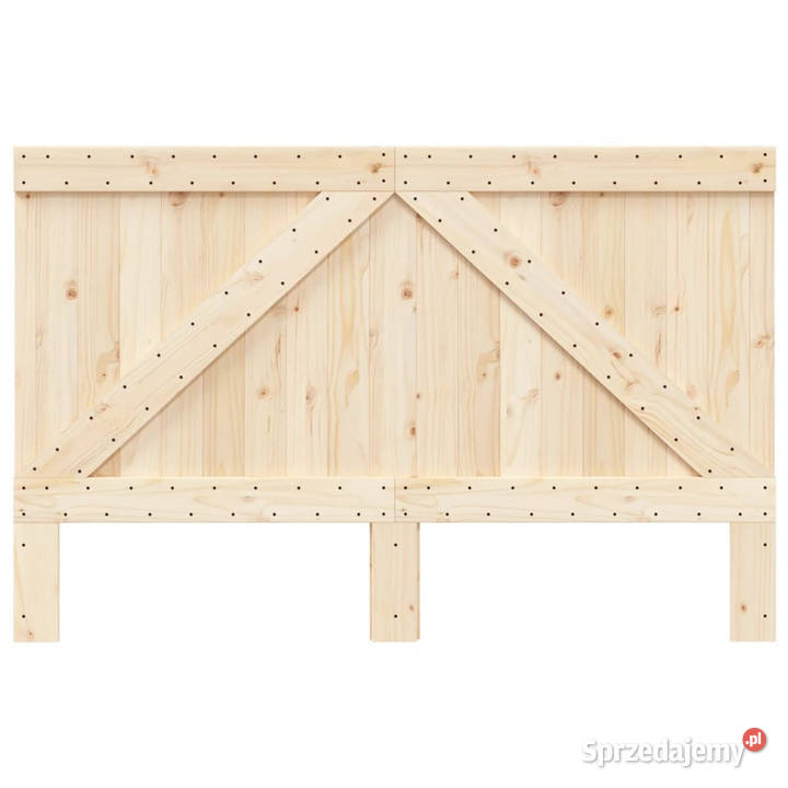 Wezgłowie łóżka 160x104 lite drewno sosnowe Warszawa