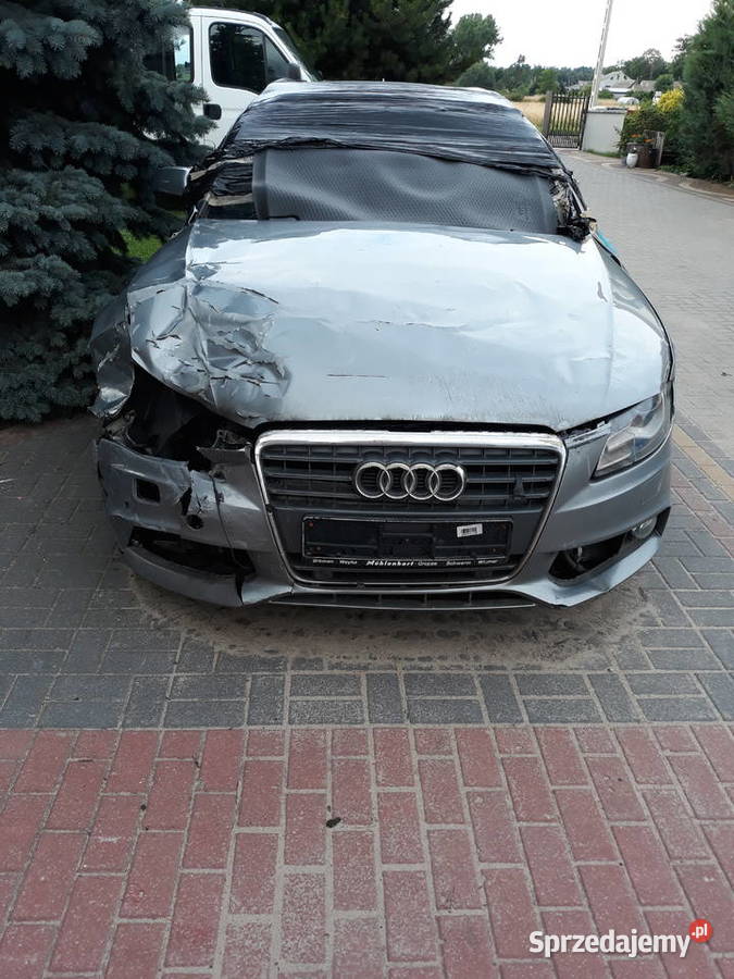 Audi a4 b8 uszkodzona polift wielkopolskie Dąbie sprzedam