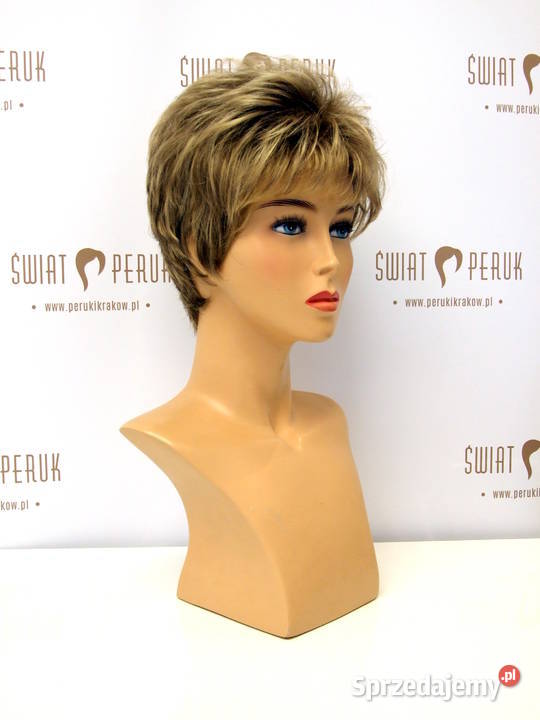 Peruka krótka z włosa syntetycznego Ostrowiec