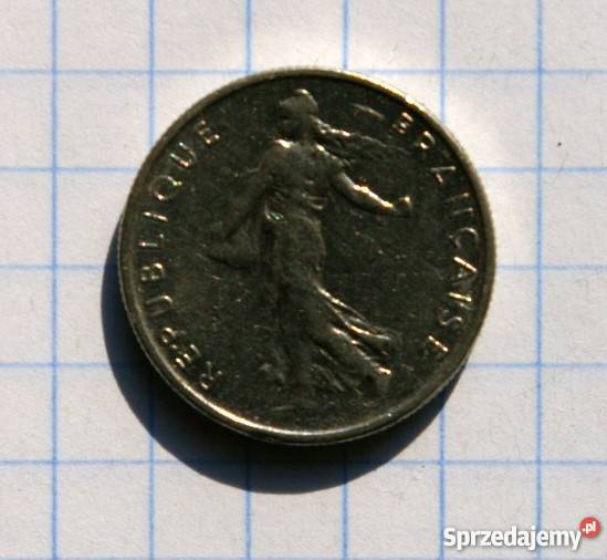 12 FRANC PÓŁ FRANKA 1971 FRANCJA lubelskie Piszczac