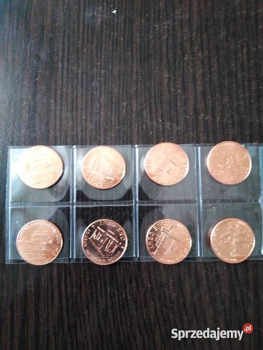 Lot monet 1 cent usa Lincoln 2009 P i D lubuskie